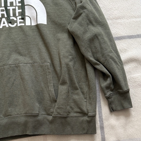 The North Face Olive Green Hoodie Women’s XL - Picture 4 of 11